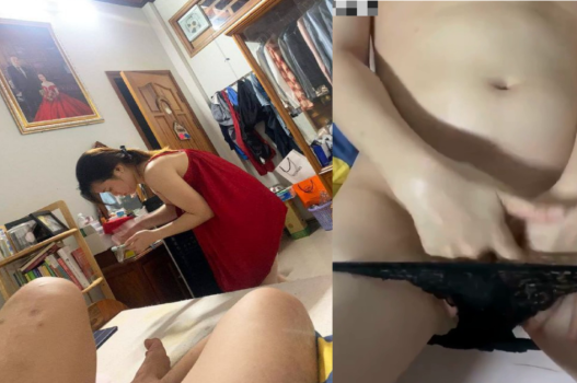 Chồng vắng nhà vợ vội vàng phang hàng xóm