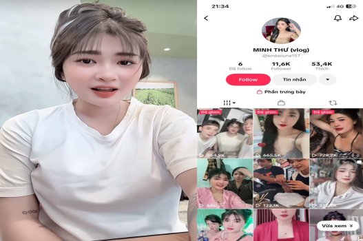 Clip 18+ Việt Nam Minh Thư idol TikTok