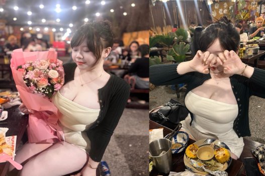 Đưa em múp đi ăn rồi chịch ngay