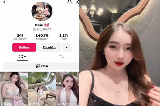 Hot TikTok Chin bị dập há mồm ngáp ngáp