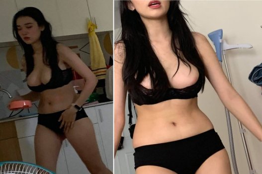 Idol ngực khủng lộ clip tại chung cư