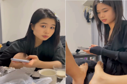 Sinh viên bị bạn chịch mạnh suýt ngất